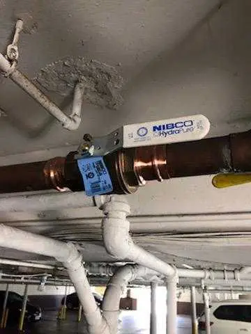 Copper pipe repair and valve work for Backflow Testing in Rockford