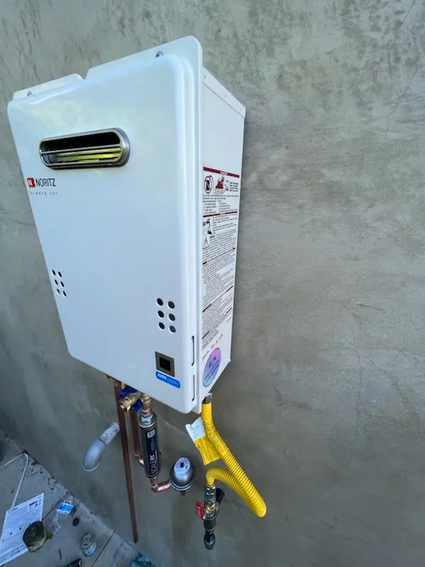 Tankless water heater installation for Rockford homes